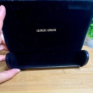 Giorgio Armani Leather & Velvet Case New